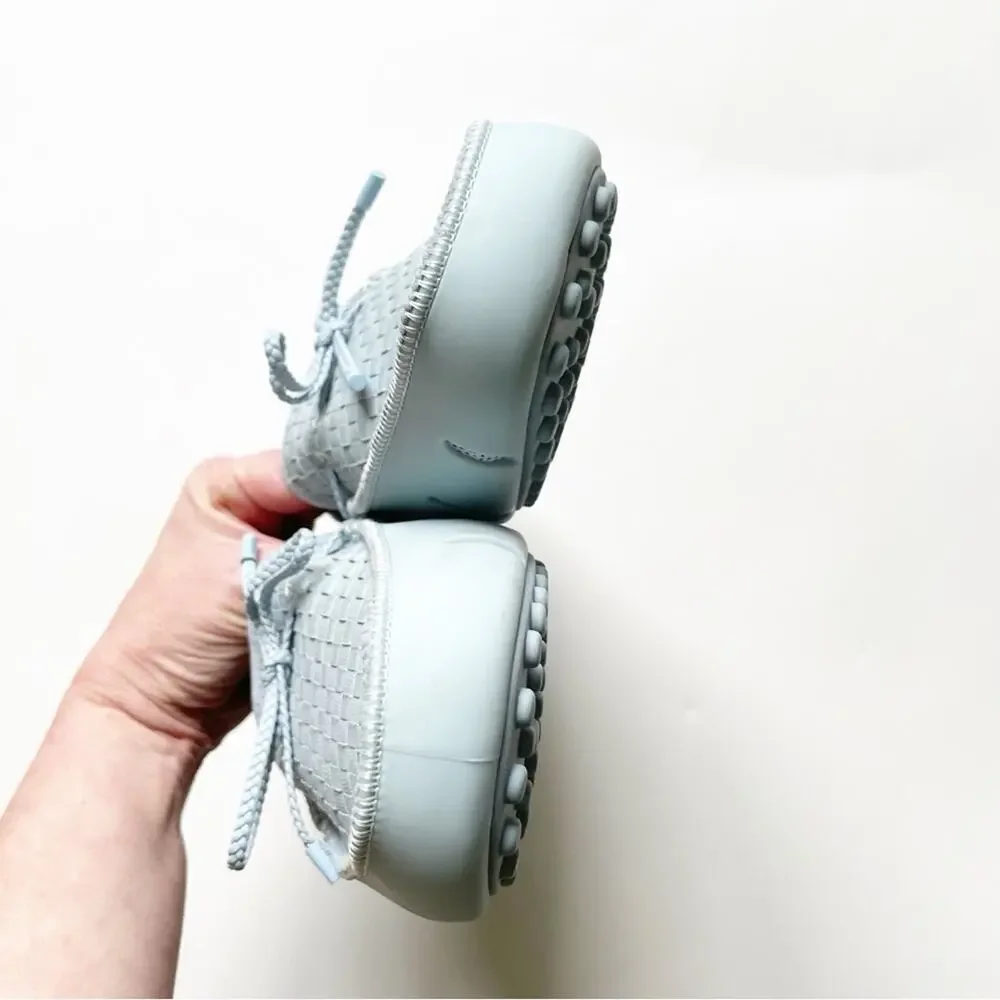 NEW Men’s Ice Blue SWIMS Woven Driver Loafers
